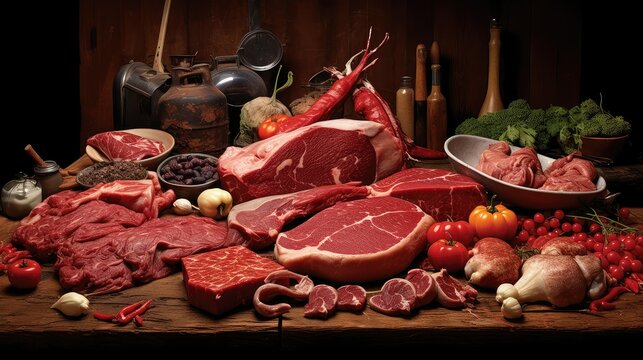 lamb red meat production