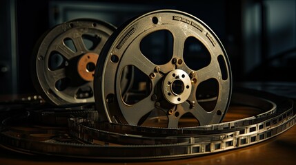 Fototapeta premium tripod film equipment