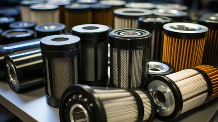 assembly hydraulic oil filter