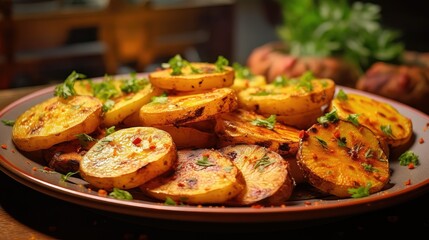 small organic potato vegetable