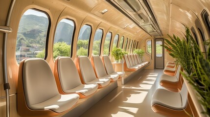 eco train interior