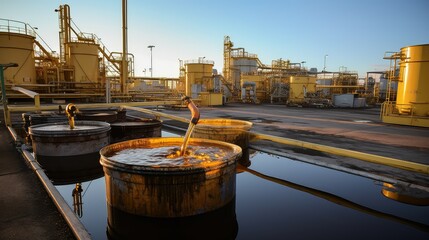 cooking oil draining