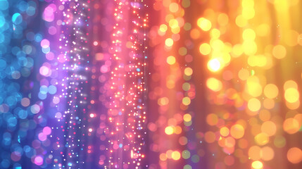 Abstract bokeh lights background