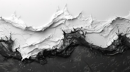 black textured liquid white water fluid wet ink background surface abstract watercolor transparent