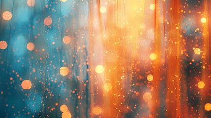 Abstract bokeh lights background