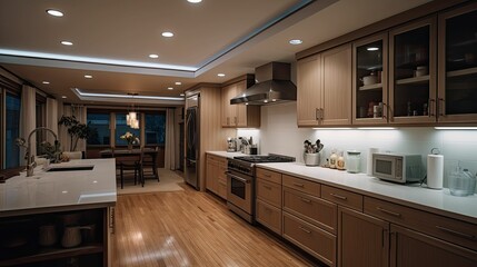 kitchen home recessed lighting