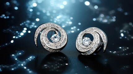 blue grey sparkly background