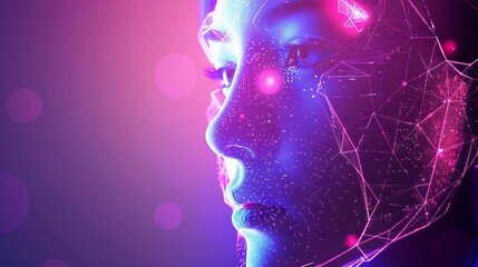 Obraz premium Technology concept background