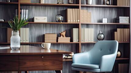 century blurred mid-century modern interior design