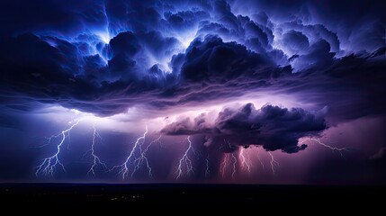lightning dark sky background