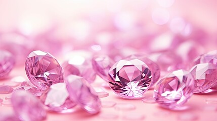 luxurious pink diamond background