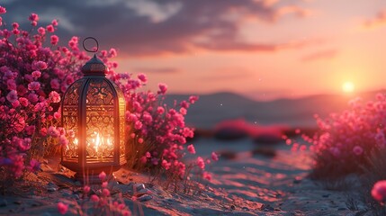lantern ramadan light arab culture lamp islam decorative arabian religion holy oriental celebration background