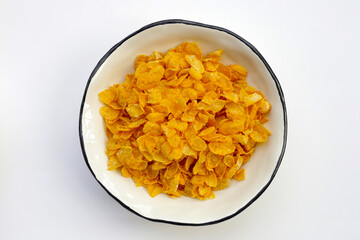 Cornflake cereal for morning breakfast
