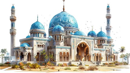 architecture mosque islam religion dome building travel landmark tourism famous asia ancient tomb mausoleum