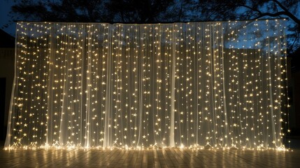 backdrop star curtain