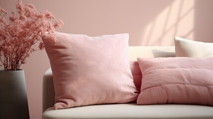 inviting soft pink texture