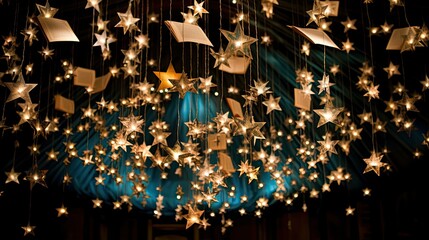ceiling a letter star