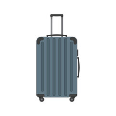 kids drawing cartoon Vector illustration suitcase icon Isolated on White