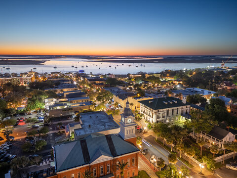 Fernandina Beach, Florida, USA Historic Downtown