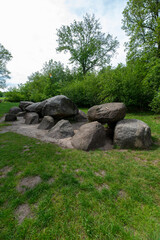 Prehistoric grave monuments, the Hunebeden, adorn the Drenthe Highlands