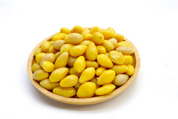 Boiled ginkgo nuts, ginkgo seeds