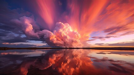 sunvibrant pink explosion