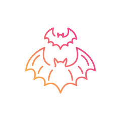 Bat vector icon