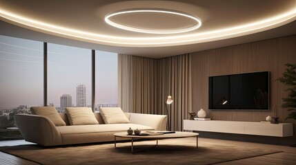 Fototapeta premium track ceiling light