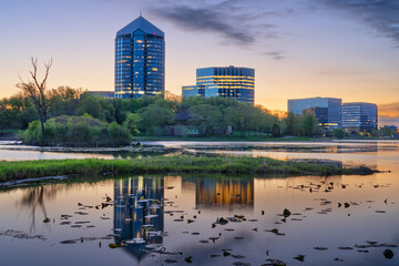 Bloomington, Minnesota, USA on Lake Normandale