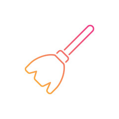Magic Broom vector icon