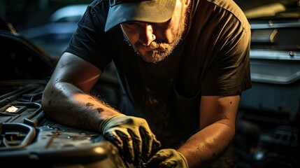 sludge engine oil light