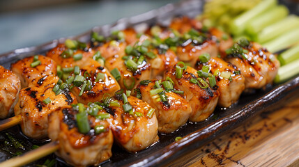 Negima (Chicken and Scallion Yakitori)