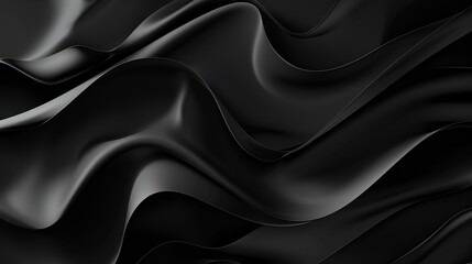 Obraz premium Modern Black abstract background design. Generative Ai