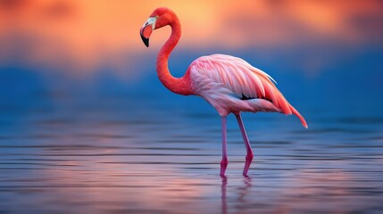 Fototapeta premium vibrant bright pink