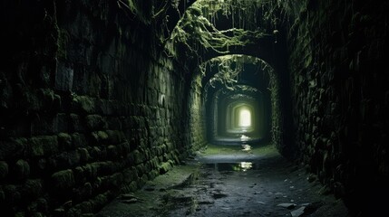 glimmer light at the end of tunnel