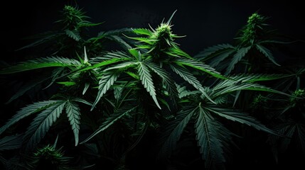 pot cannabis dark