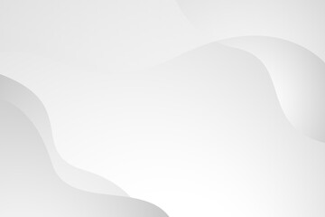 White and gray color modern abstract background. Vector illustration	