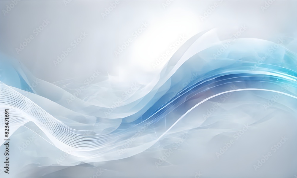 Poster abstract technology background with a smooth impression
