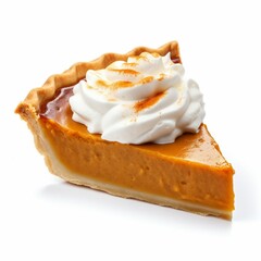 Sweet Potato Pie with Whipped Cream