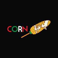 corn illustration design icon vector