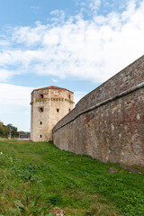Obraz premium Panoramic view of the walls in Kalemegdan park, Belgrade