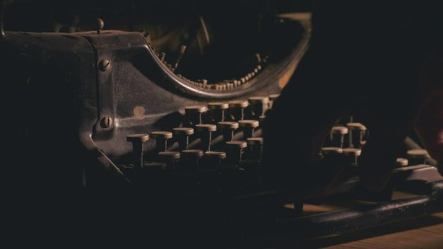 Typewriter, Retro, Ancient, Old