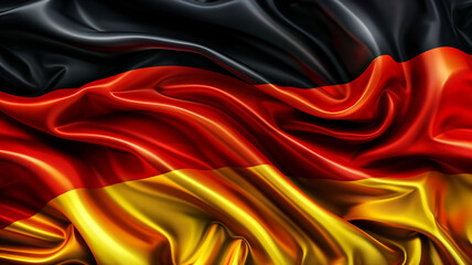Obraz premium Abstract digital background or texture design of german flag col