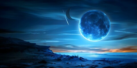 Ramadan moon sighting image. Concept Ramadan, Moon sighting, Islamic traditions, Night sky, Crescent moon