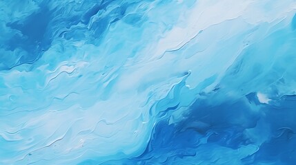 Fototapeta na wymiar abstract blue background with acrylic paint