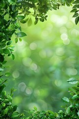 Obraz premium green nature background 