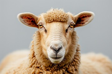 portrait of sheep
