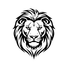 lion head vector
