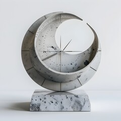 Levitating Sundial Pieces A and Minimalist Approach to Time Measurement