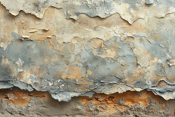 Digital image of  old wall with brown paint in front of it, high quality, high resolution